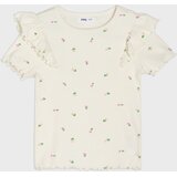Sinsay Pamučna majica s ukrasnim volanima | shoptok.hr