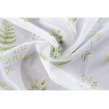 Mendola Fabrics Bela/zelena prosojna zavesa 140x245 cm Caledonia – | Shoptok.si