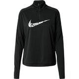 Nike W NK SWSH HBR DF HZ MID, ženski duks za trčanje, crna FN2636 Cene