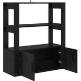  Kreveta Crni hrast 30 x 80 x 90 cm Konstruirano drvo | shoptok.hr