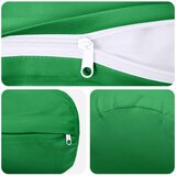  Presvlaka za jastuk 6 pcs HEERLEN Zelena Ø 15 x 40 cm Poliester | shoptok.hr