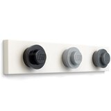 Lego WALL HANGER RACK BLACK - LIGHT GRAY - GRAY STENSKI OBEŠALNIK Cene