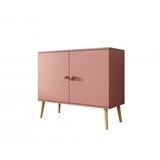 ADRK Komoda Deri z lesenimi nogami in vrvicami - ROZA | Shoptok.si