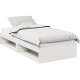  Dnevni krevet s madracem bijeli 80 x 200 cm od masivne borovine | shoptok.hr
