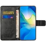 INORCO Ovitek denarnica za telefon Nokia C32/C22, odporen na prah, PU usnjeni ovitek za stojalo z vtisnjenim metuljčkom in cvetjem, (22036337) | Shoptok.si