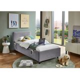 Meise M&amp;ouml;bel Siva otro&amp;scaron;ka postelja brez letvenega dna 90x200 cm Cosy &amp;ndash; Slike