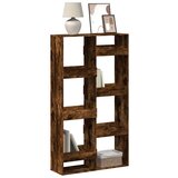 vidaXL Knjižna omara dimljeni hrast 100x33x175 cm inženirski les | Shoptok.si