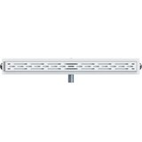  362 Stepeni Odvod za Tuš s Dizajnom Vodilice Srebrno 90 cm | shoptok.hr
