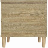  Stolić za kavu boja hrasta 60 x 44,5 x 45 cm konstruirano drvo | Eponuda.ba