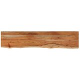 Maison Chic Stenska polica - Viseča Polica 100x20x2,5 cm pravokotna akacija naraven rob, (21793930) | Shoptok.si