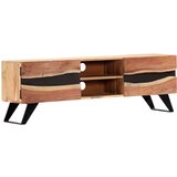The Living Store TV omarica 140x30x45 cm trden akacijev les - TV Stojalo, (21376041) Cene