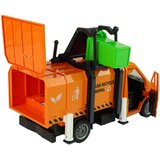 Kamion za odvoz smeća sa zvukom - narančasti | Shoptok.si