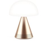 Lexon MINA L AUDIO prenosna svetilka z bluetooth zvočnikom ZLATA Slike