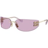 Miu Miu MUA51S ZVN90O ONE SIZE (75) Zlata/Roza | Shoptok.si