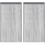  Zavjese od špage 2 kom. antracit 140x250 cm | shoptok.hr