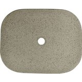 Nadgradni Umivalnik siv in črn pravokoten 48x37,5x13,5 cm keram | Shoptok.si