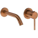 Rea Clif Brush Copper Skrita armatura za umivalnik | Shoptok.si