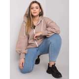 RELEVANCE Sweatshirt-RV-BL-7282.22P-dark beige | Shoptok.si