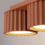 Sollux Stropna svetilka AURA 3 rdeči oker Gx53, (5000285061) | Shoptok.si