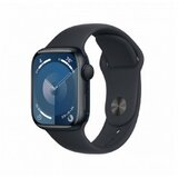 Apple watch S9 gps 45mm midnight alu case w midnight sport band - s/m (mr993se/a) Cene