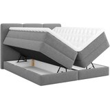 MID.YOU postelja boxspring 180 cm x 200 cm , les, tekstil, leseni material antracit | Shoptok.si