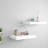 vidaXL Stenske police 2 kosa bele 40x23x3,8 cm MDF Cene