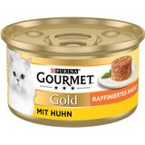 Gourmet Snižena cijena! 24 x 85 g Gold mokra hrana za mačke - Rafinirani ragu piletina Cijene