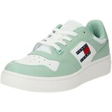 Tommy Jeans Niske tenisice ''Retro Basket Ess Meg 3A3' morsko plava / menta / crvena / bijela | shoptok.hr