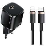 Usams OMREŽNI POLNILEC 1XUSB-C 20W PD3.0 + USB-C KABEL ZA LIGHTNING, (21974766) | Shoptok.si