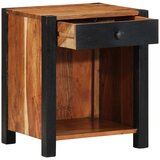  Noćni ormar Smeđa 40 x 35 x 50 cm Čvrsto drvo akacije | shoptok.hr