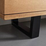 Bessagi Home komoda juno, hrast, kovina | Shoptok.si