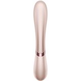 Satisfyer Hot Lover - pametni vibrator za grijanje na baterije (srebrni) | shoptok.hr