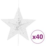  LED vilinska zavjesa sa zvijezdama 200 LED plave 8 funkcija | shoptok.hr