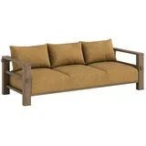 Oker žuta sofa 225 cm Bare –