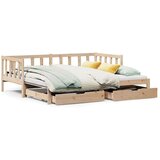 vidaXL Dnevni krevet na razvlačenje s ladicama bez madraca 90x200 cm | shoptok.hr