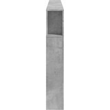  LED uzglavlje siva boja betona 220x18,5x103,5 cm | Eponuda.ba