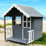 Kinder Home Drvena Dečija Kućica Za Igre Na Otvorenom U Dvorištu I Bašti | Eponuda.com