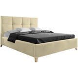 CARRYHOME OBLAZINJENA POSTELJA 160 cm x 220 cm , tekstil bež Cene