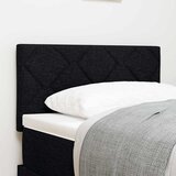 LED glava kreveta Crna 80 cm tkanina | shoptok.hr