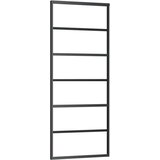 vidaXL Klizna vrata s priborom 76 x 205 cm od ESG stakla i aluminija | shoptok.hr