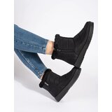 Shelvt Women's black light snow boots | shoptok.hr