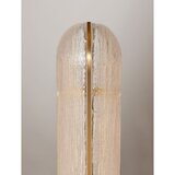 Nova Luce Mjedena metalna LED stolna lampa sa staklenim sjenilom (visina 40 cm) Gloree – | shoptok.hr