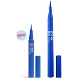 3INA The Color Pen Eyeliner Mini črtalo za oči v obliki flomastra odtenek 850 - Blue 0,6 ml | Shoptok.si