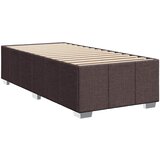  Boxspring krevet s madracem Tamno smeđa 90 x 200 cm Tkanina | shoptok.hr
