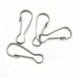 INF kljuke za vrvico sponke za vrvico karabinke 100 pak Silver 5,5 cm, (21247906) | Shoptok.si