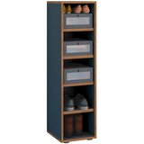 MID.YOU Regal Za Čevlje Salia, Antracit, Barva Hrasta | Shoptok.si