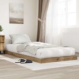  Krevet s daskama Umjetnički hrast 70 x 190 cm Konstruirano drvo | shoptok.hr