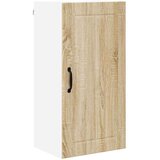 vidaXL zidni kuhinjski ormarić s policom sonoma hrast 40 x 31 x 80 cm | shoptok.hr