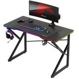 Hero 1.7 RGB crni igraći stol 120 cm | shoptok.hr