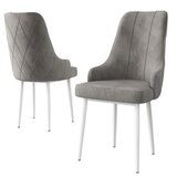 Hanah home set 4 stolice trex grey white | ePonuda.com